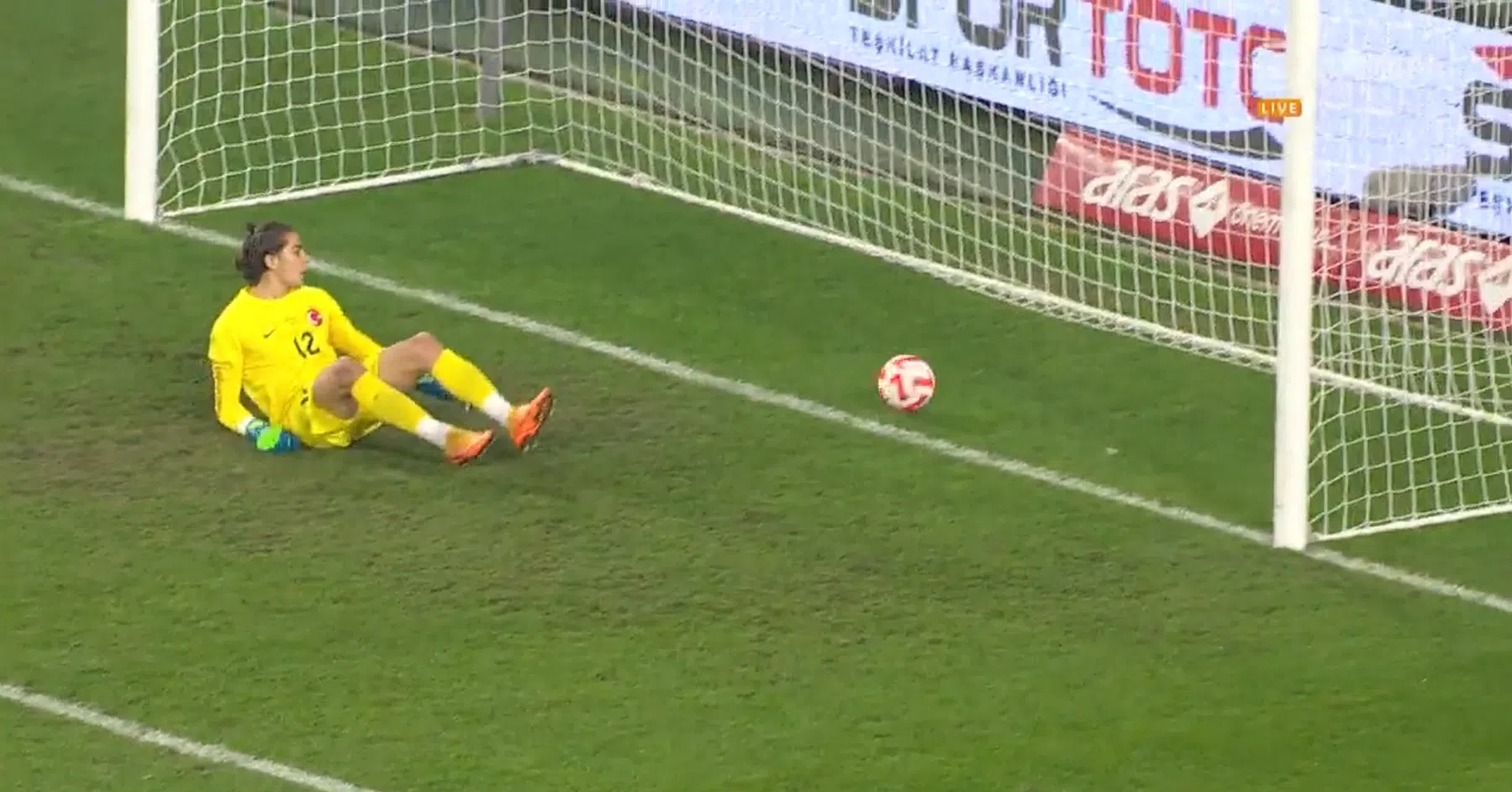 Geschutter Turkse keeper bij goal Cerny breekt Turkije niet op in oefenduel