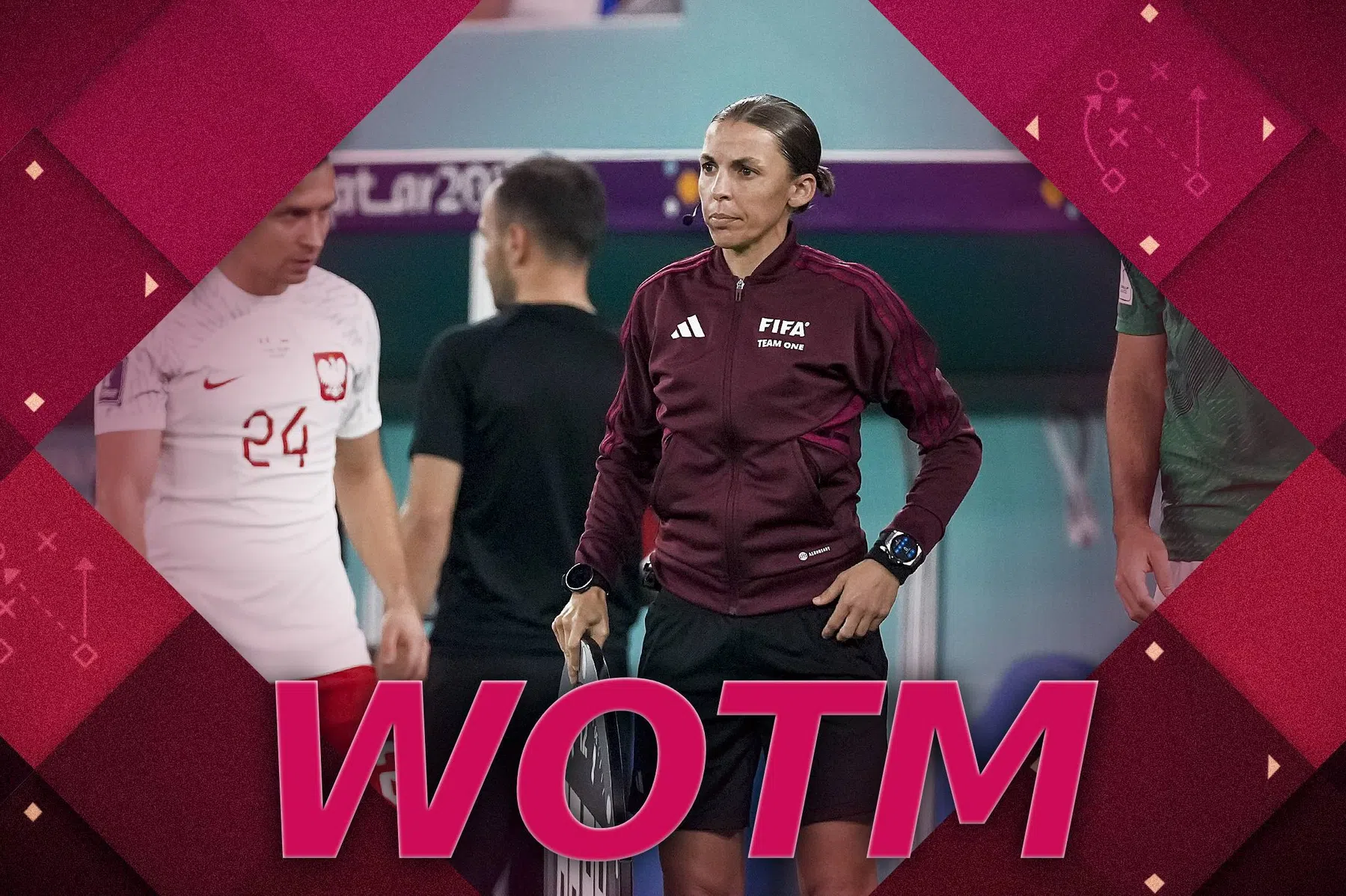 Mexico-Polen is hét WK-duel van Stéphanie Frappart