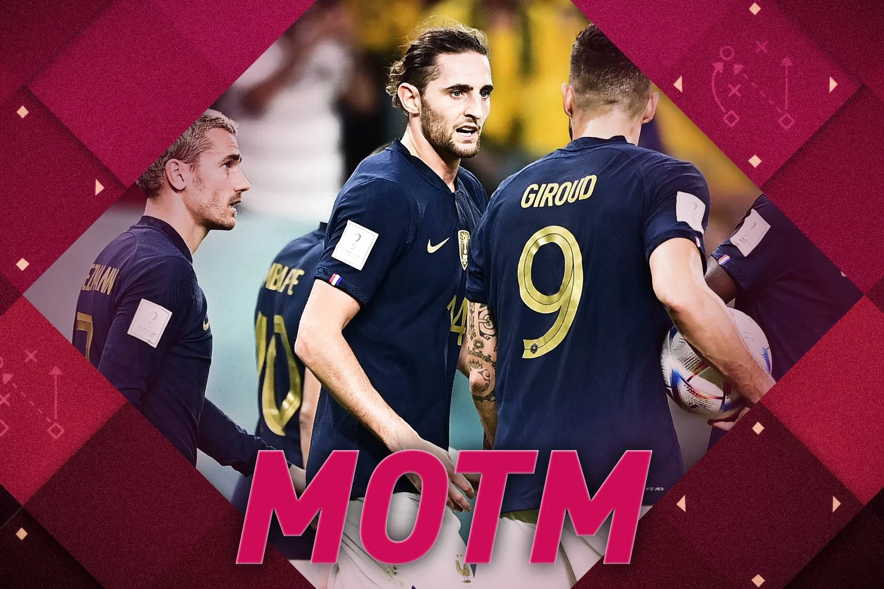 Adrien Rabiot: vier jaar terug genegeerd, nu de surprise van Frankrijk