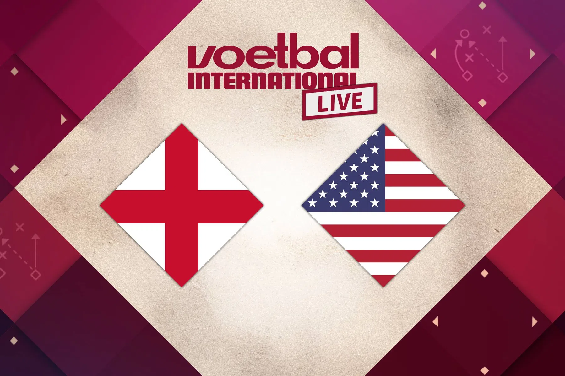 VI Live: Engeland en Verenigde Staten trekken zorgelijke WK-trend door