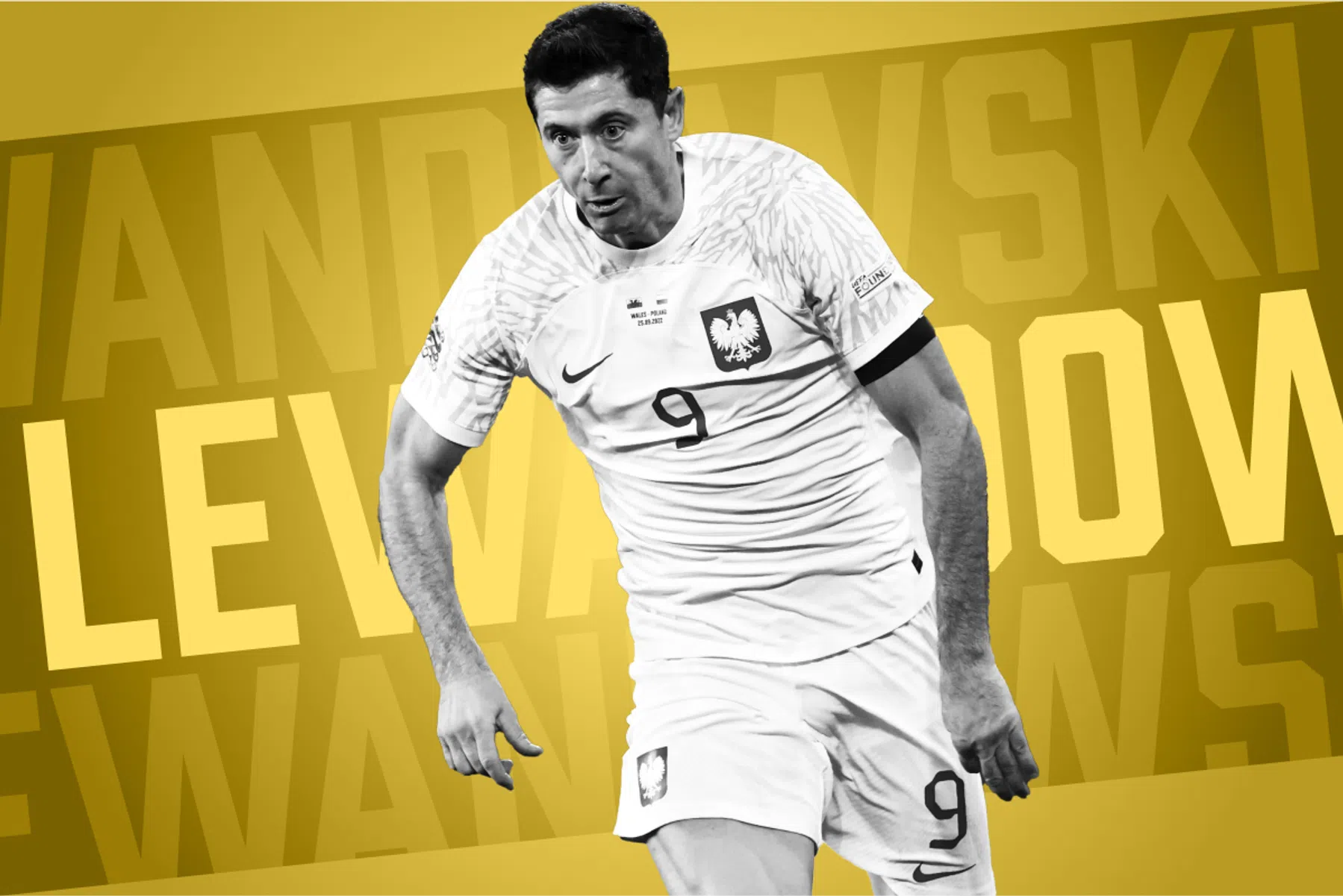 Robert Lewandowski en schaken in het strafschopgebied