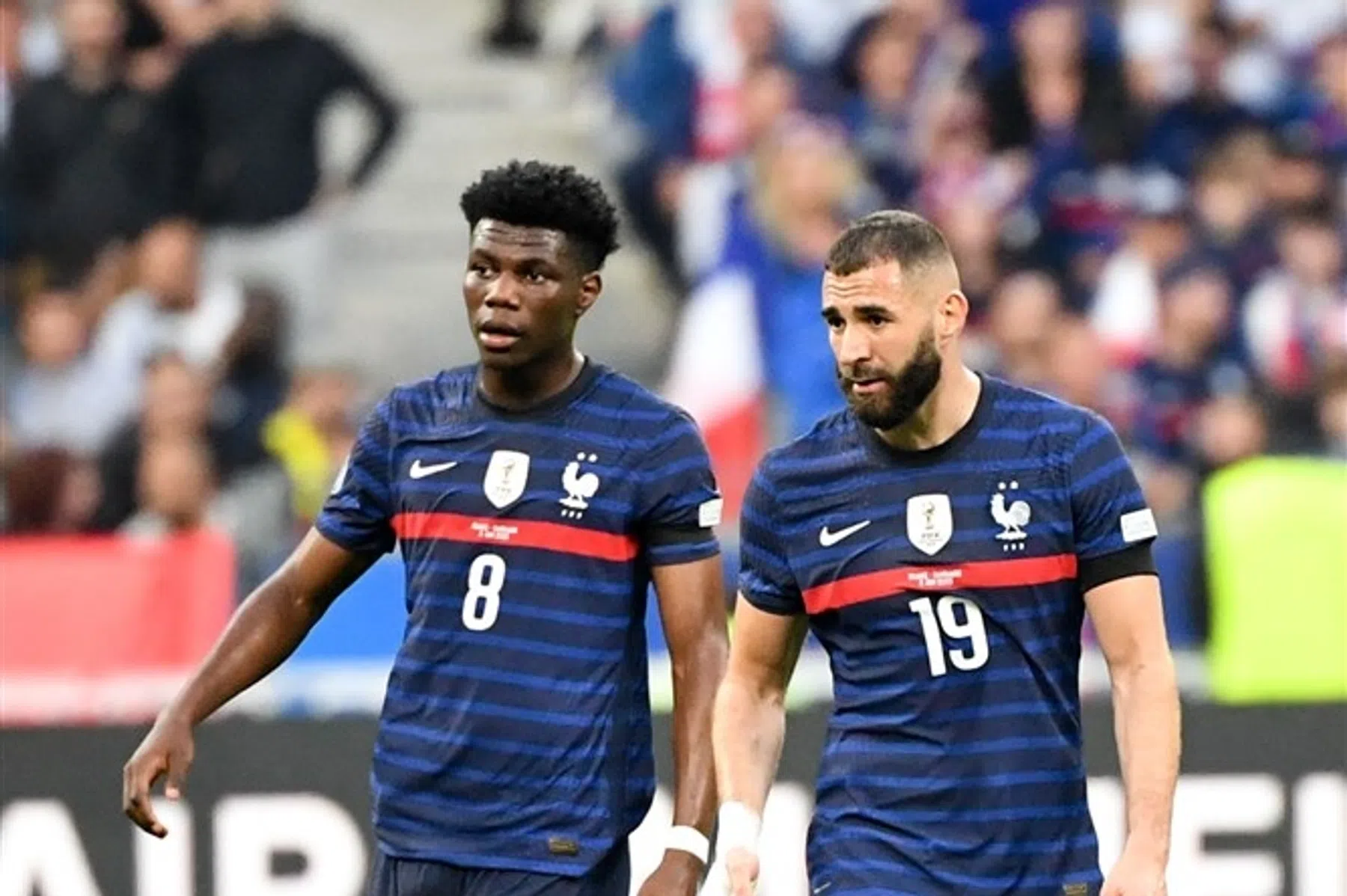 Tchouaméni ontkent geruchten over Benzema, Deschamps gaat rouleren