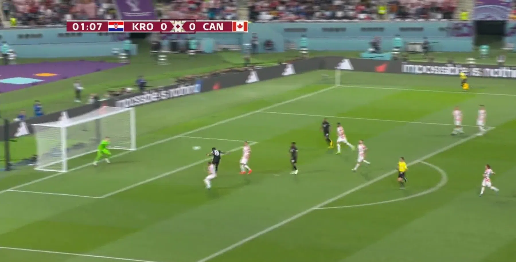 Eerste WK-doelpunt ooit is een feit voor Canada