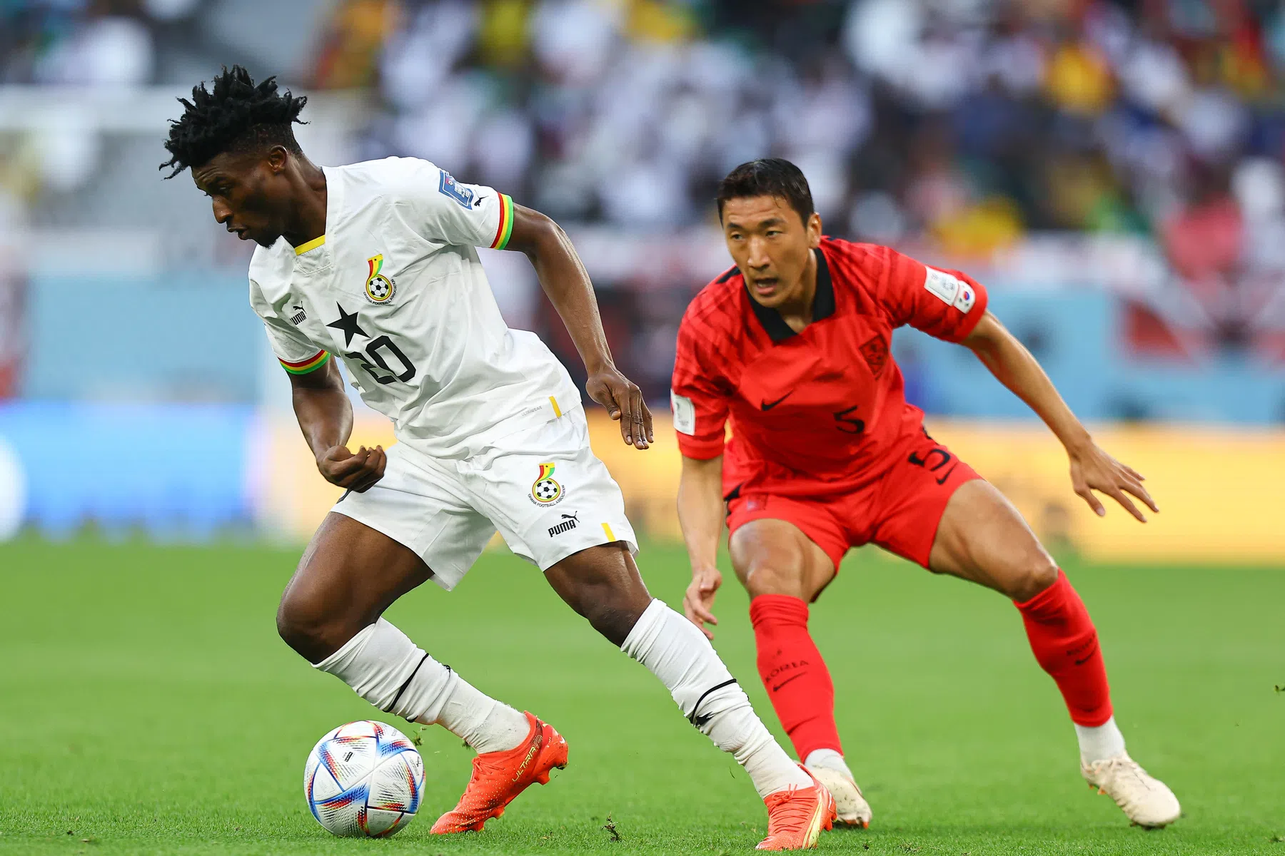 Ajacied Kudus staat bij spektakelstuk tegen Zuid-Korea op bij Ghana