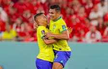 Thumbnail for article: Flets Brazilië dankzij laat doelpunt Casemiro naar achtste finale