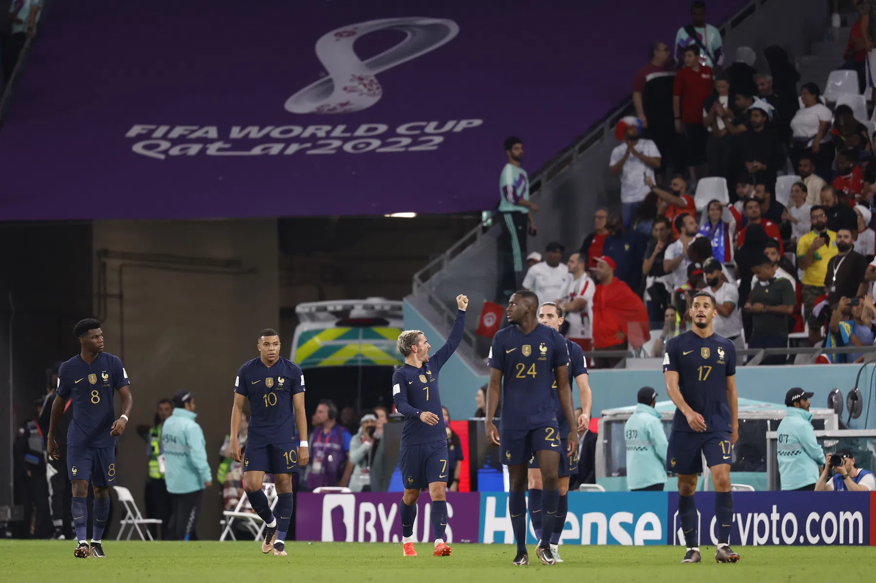 Franse bond tekent protest aan na afgekeurd doelpunt Griezmann