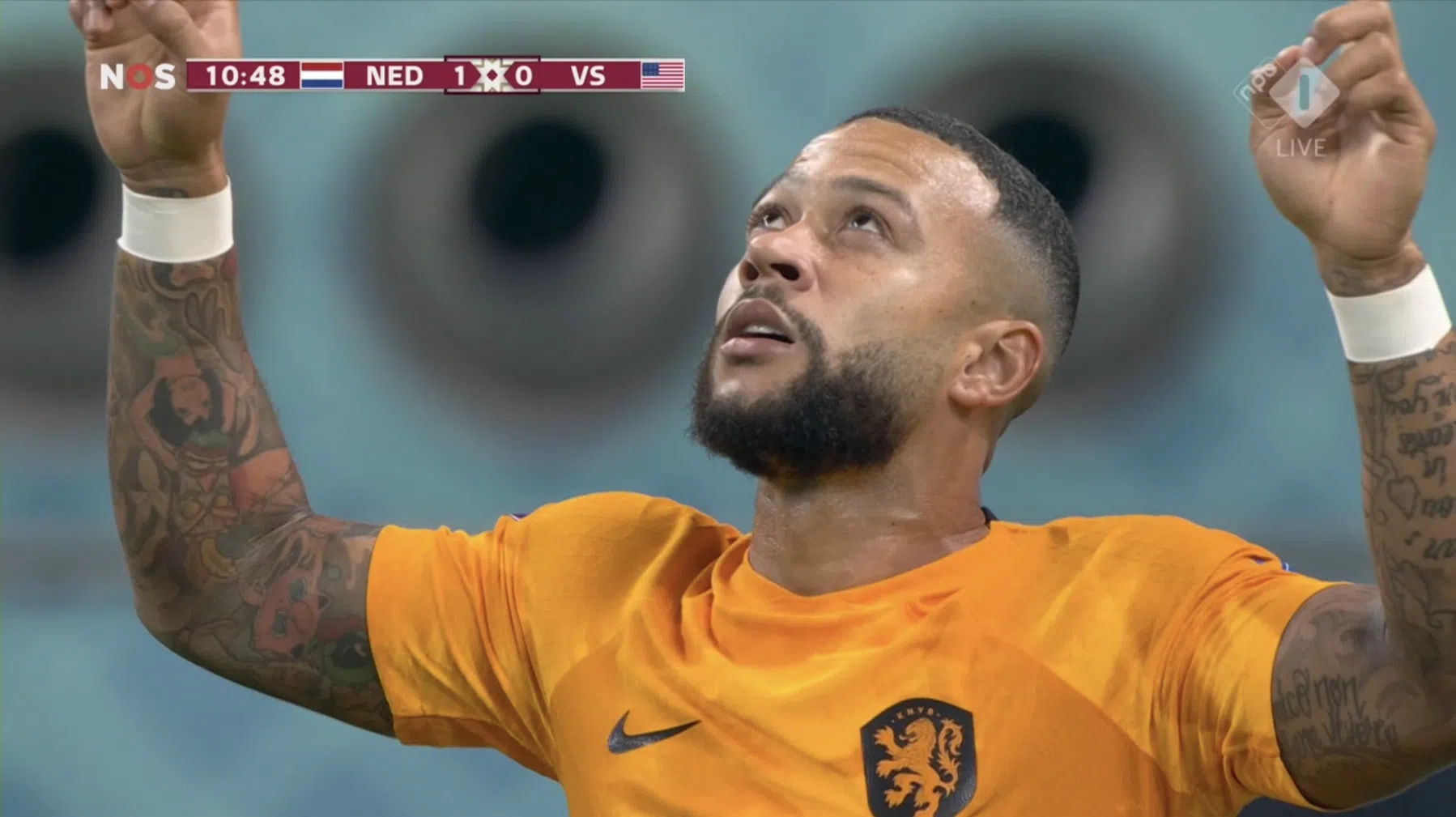 Memphis laat Huntelaar achter zich met fraaie goal tegen VS