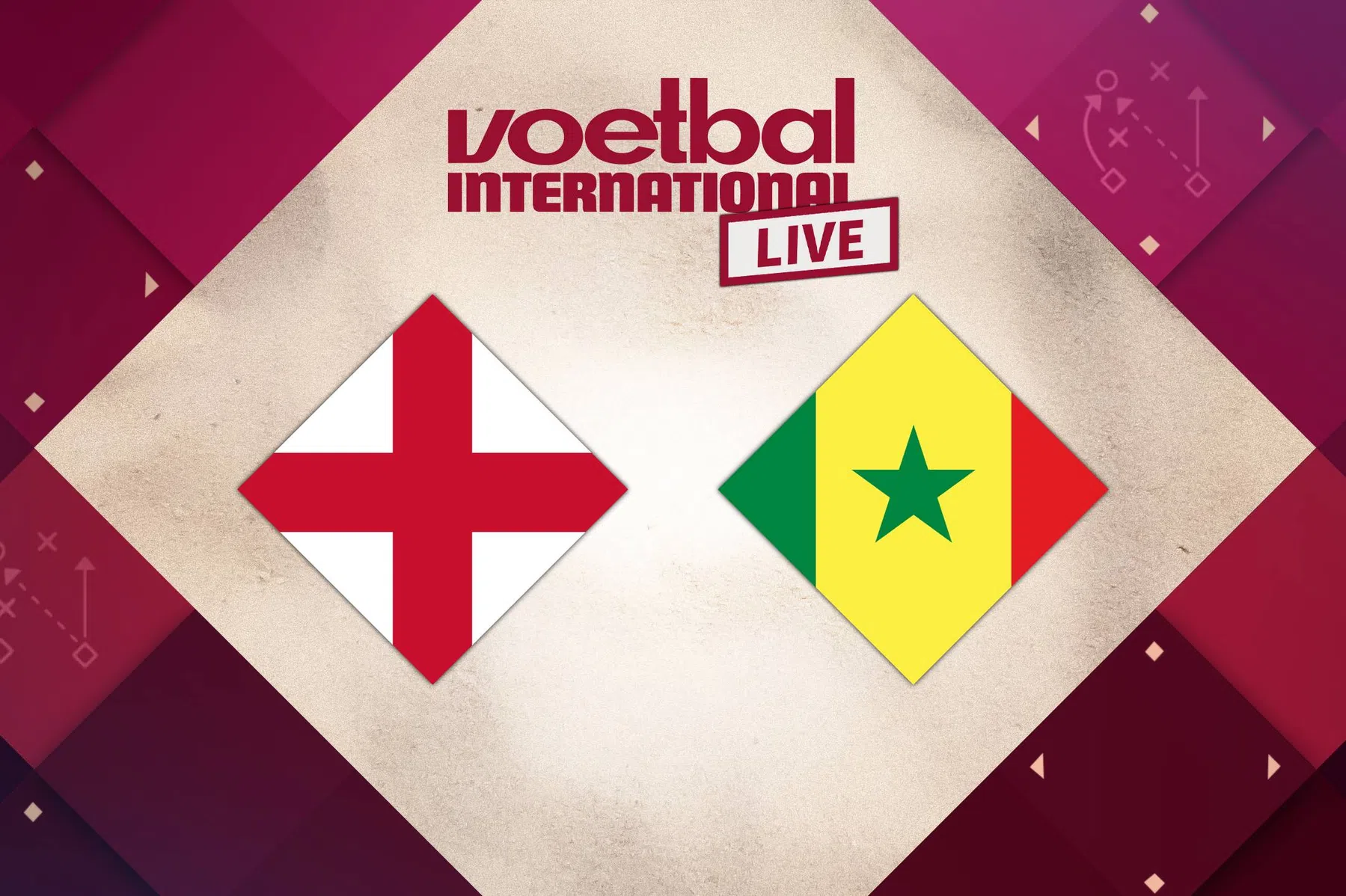 Twee krakers in kwartfinale: Nederland-Argentinië en Engeland-Frankrijk