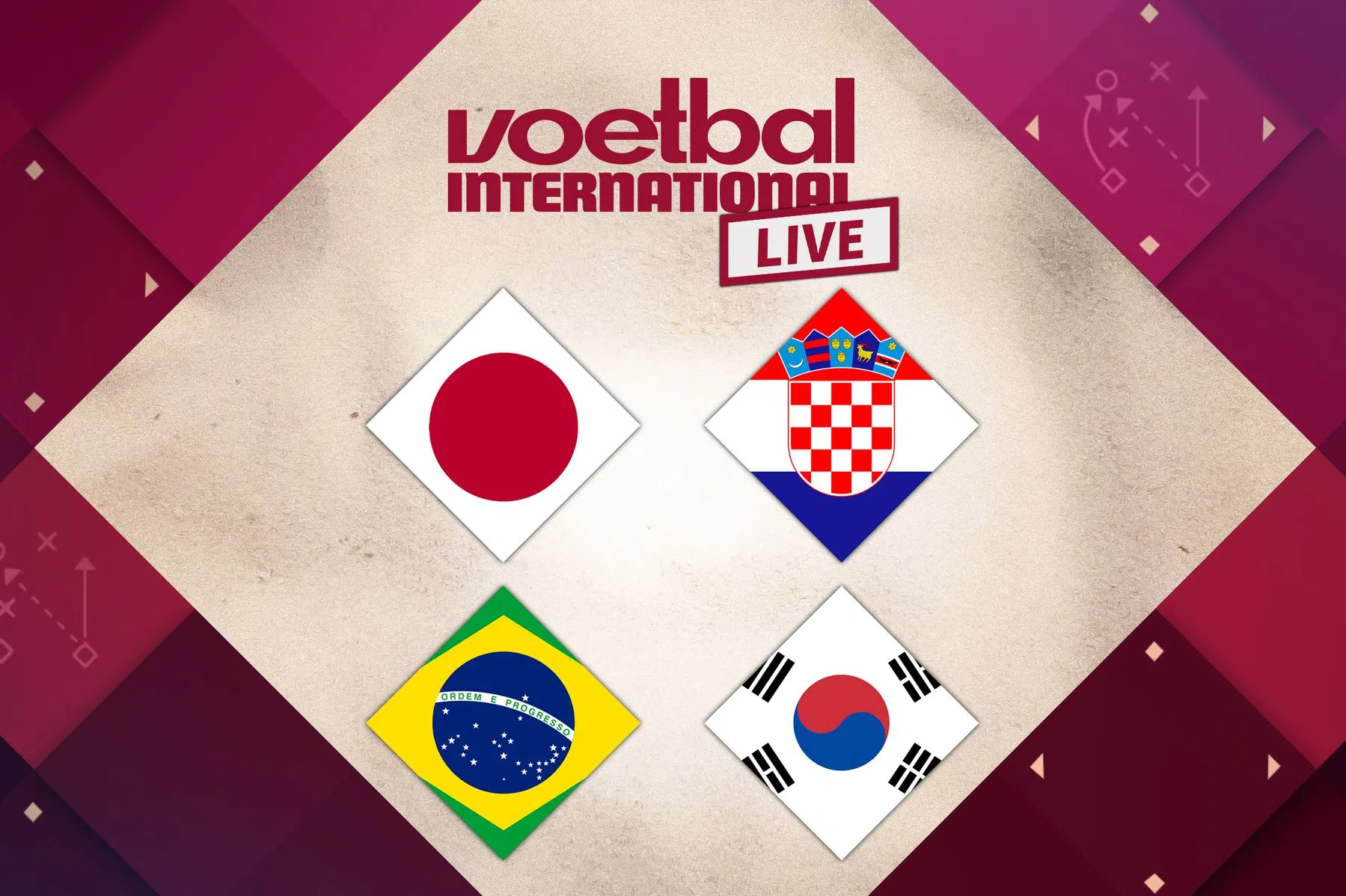 VI Live: Brazilië gebruikt als eerste land ooit 26 spelers op een WK
