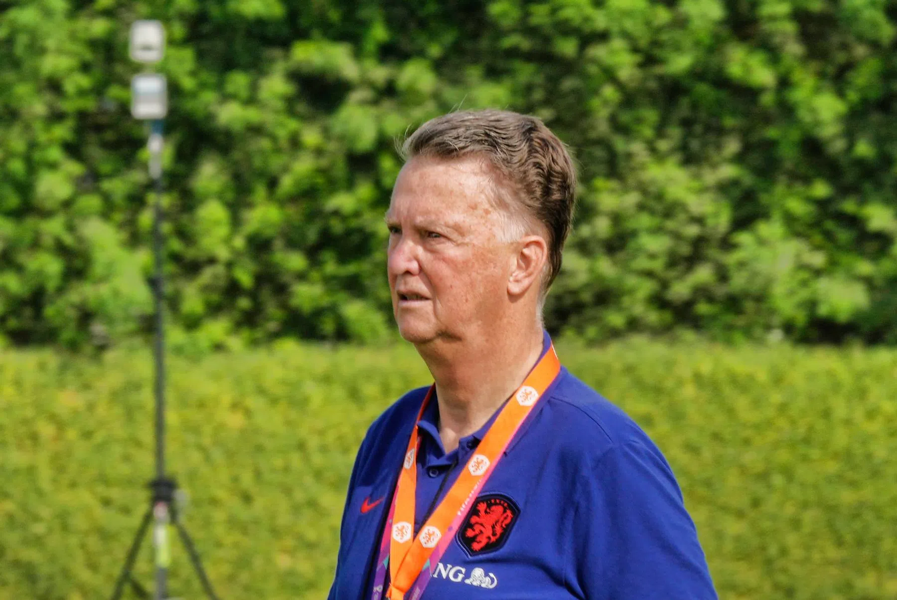 Van Gaal werkt met complete groep richting Argentinië