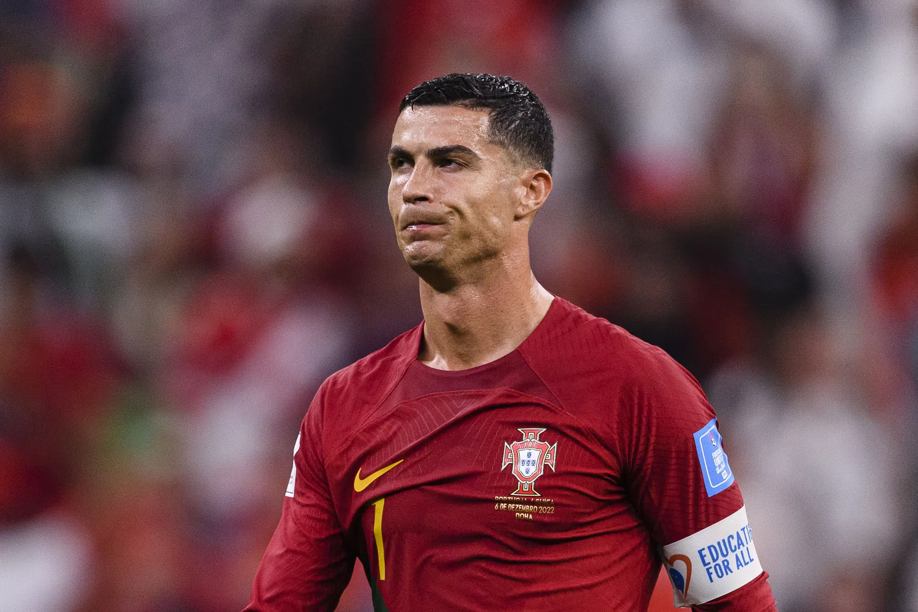 Ronaldo reageert kortaf op geruchten over transfer naar Saudi-Arabië