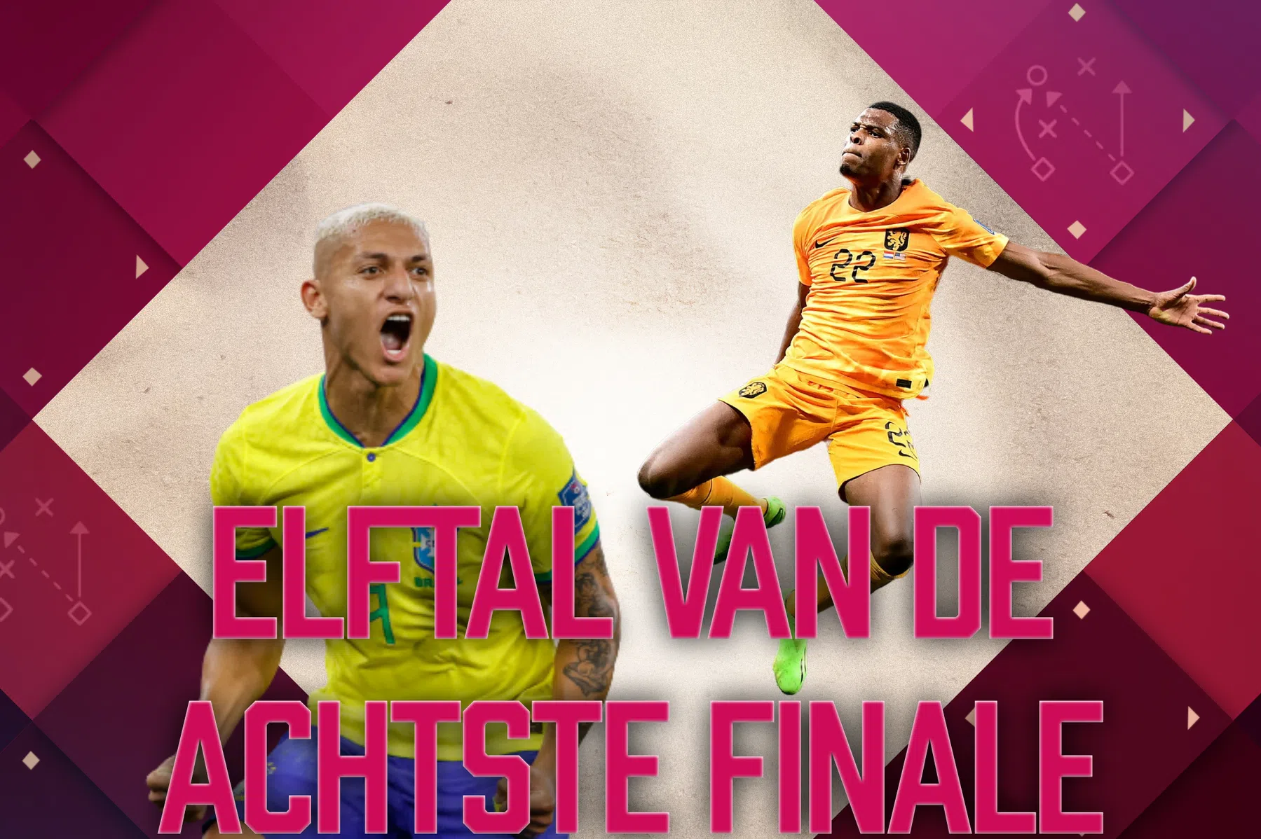 De besten van de tweede ronde: Oranje-defensie, grootmachtenaanval