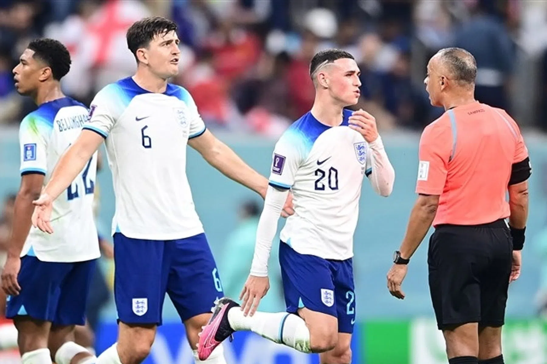 Ergernis over Braziliaanse arbiter vergroot WK-kater Engeland