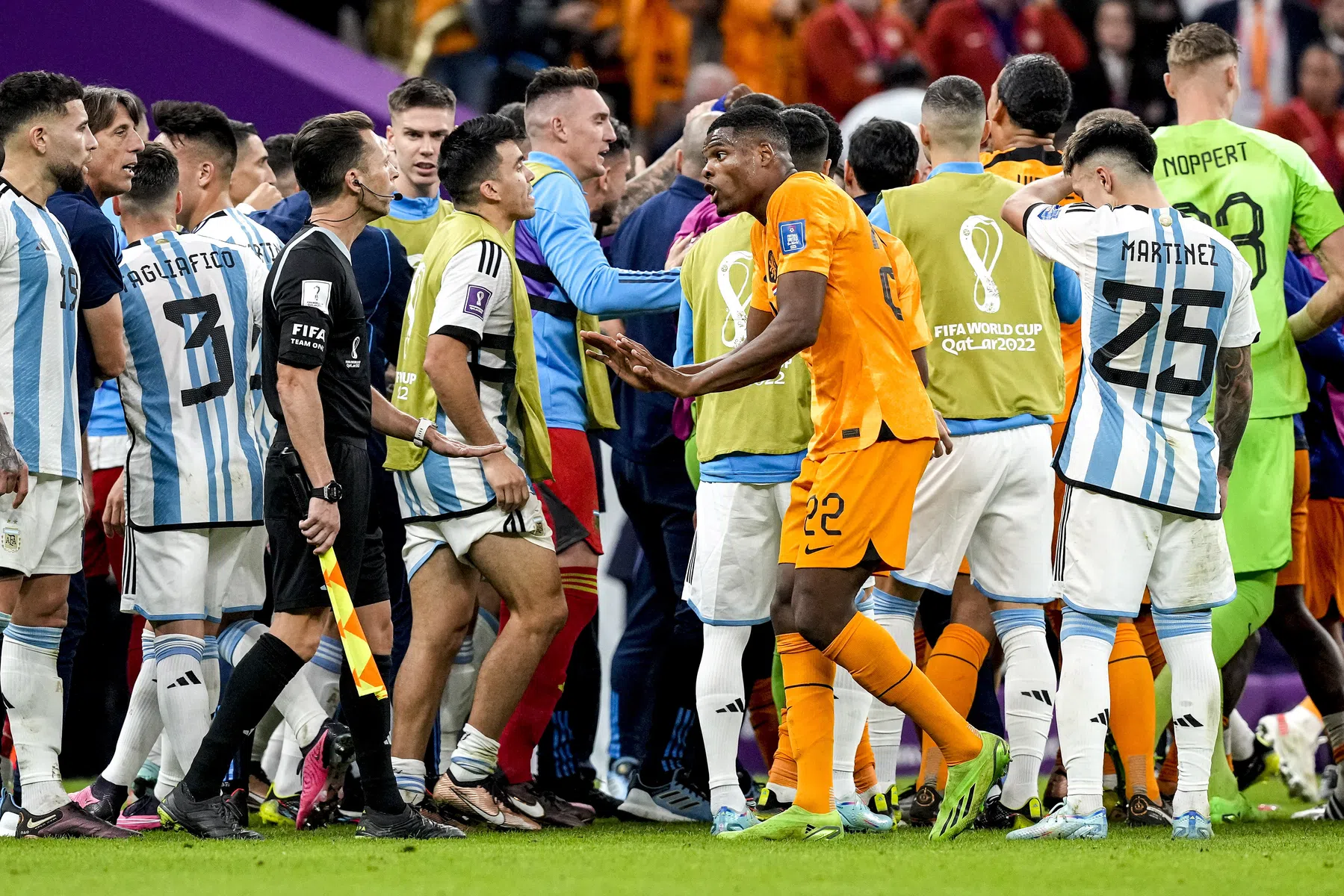 Verhitte clash Nederland-Argentinië krijgt mogelijk staartje: FIFA start onderzoek