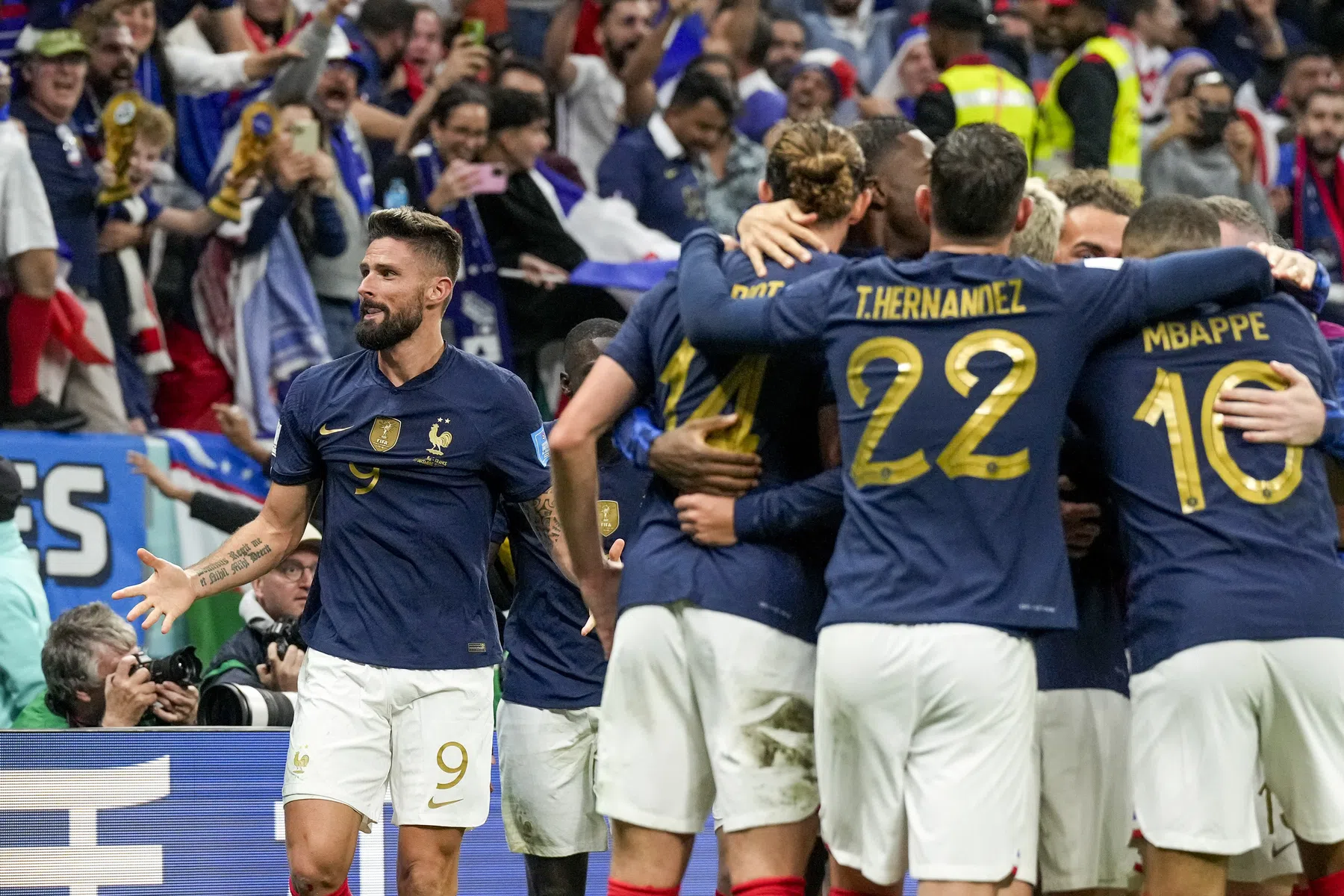 Goudhaantje Giroud glundert: 'Wist dat nog ik nog één kans zou krijgen'