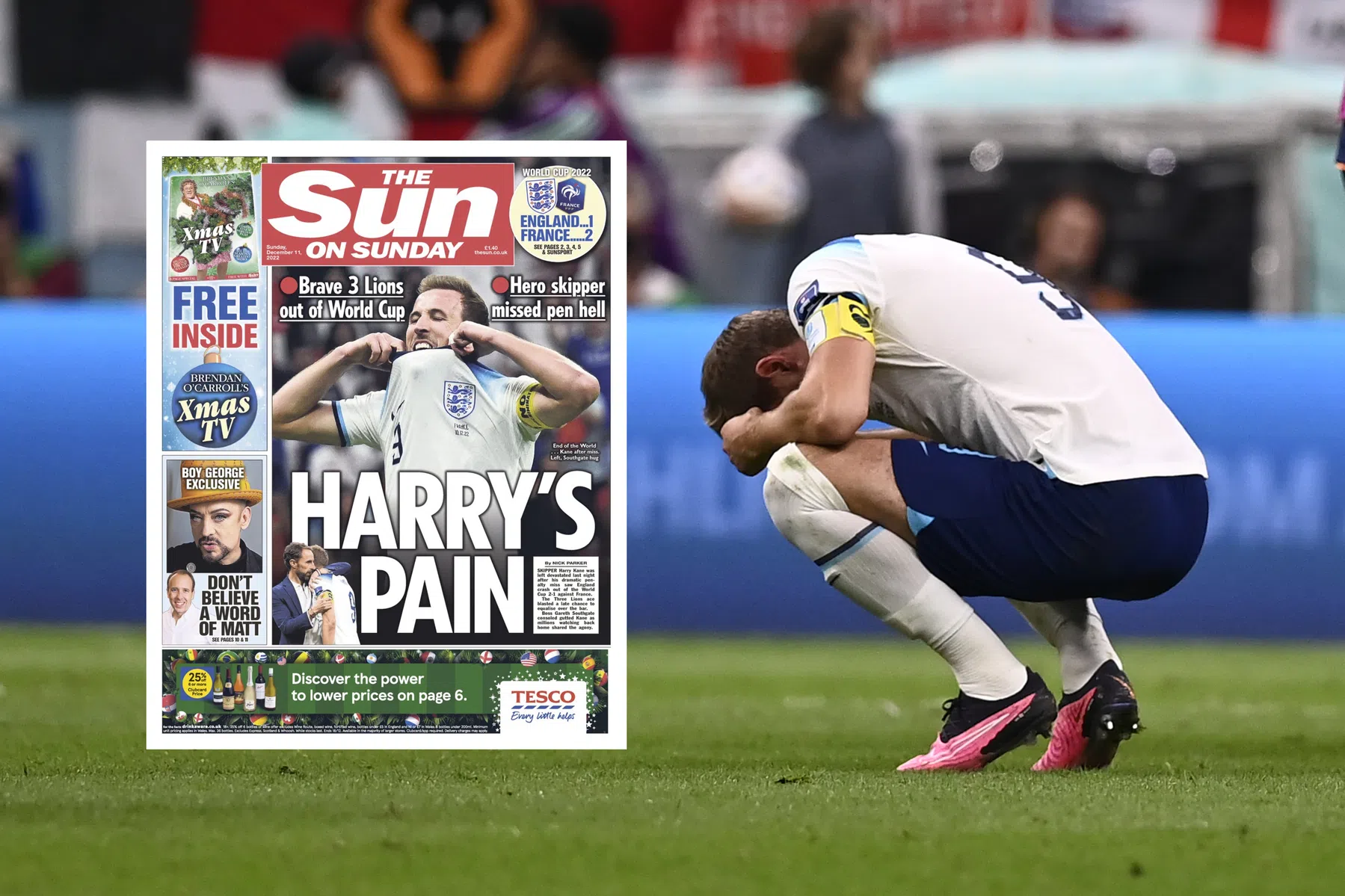 'Harry's Pain' en 'French Fried': Engelse media trekken harde conclusie
