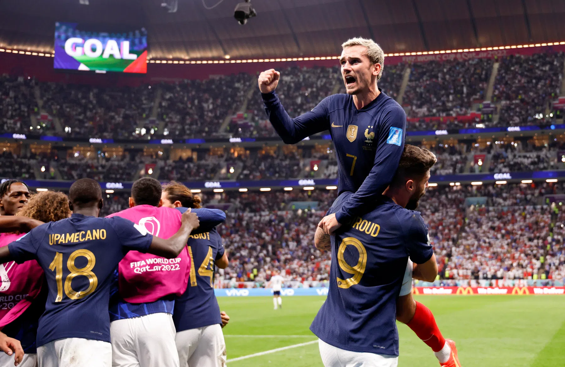 'Griezmann levert dit WK een prestatie die je als totaalvoetbal kunt omschrijven'
