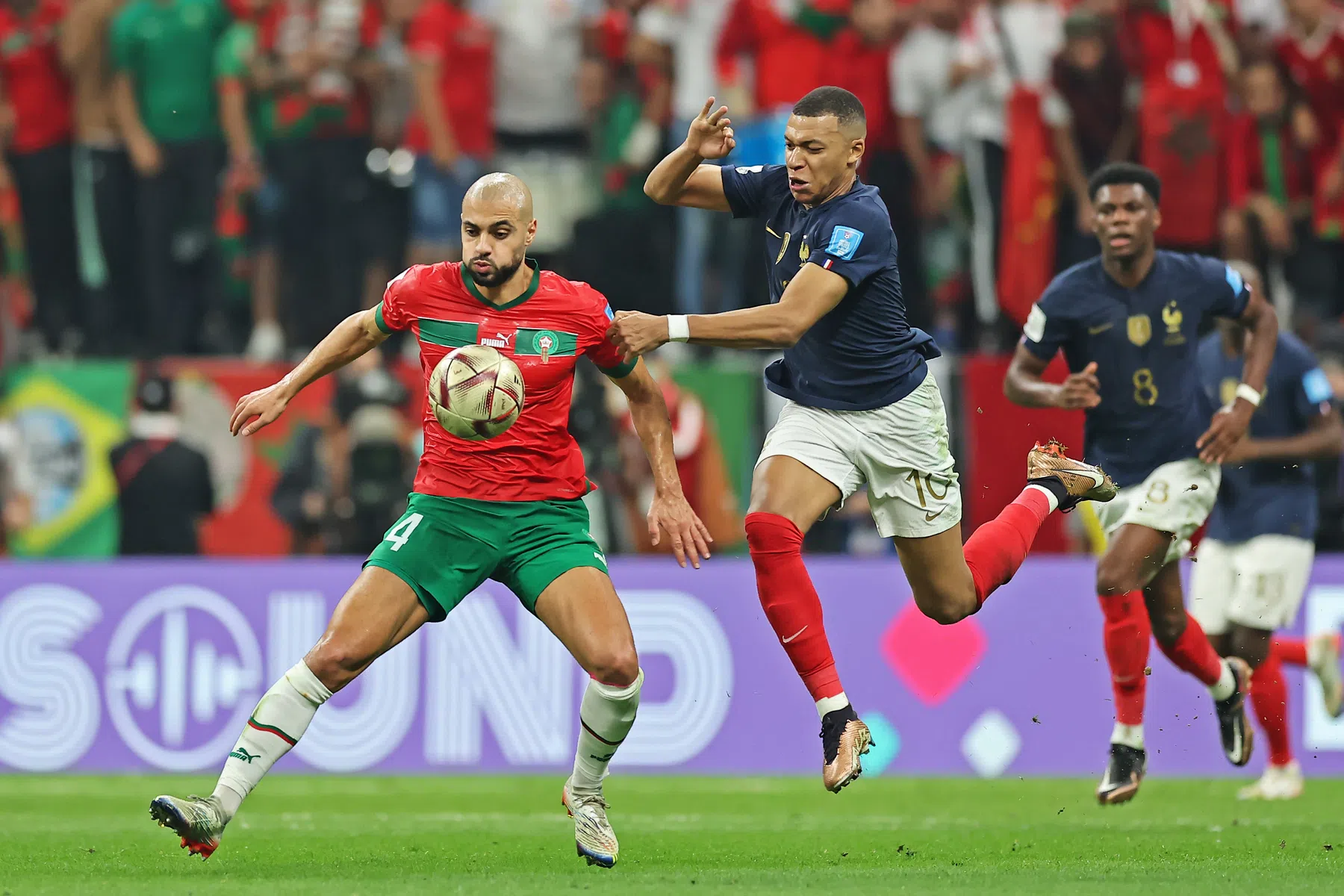 Amrabat steekt op dit WK Mbappé (nog) naar de kroon