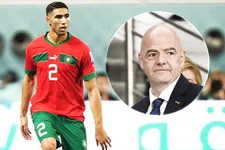 Thumbnail for article: 'Woedende Hakimi haalt in catacomben verhaal bij Infantino'