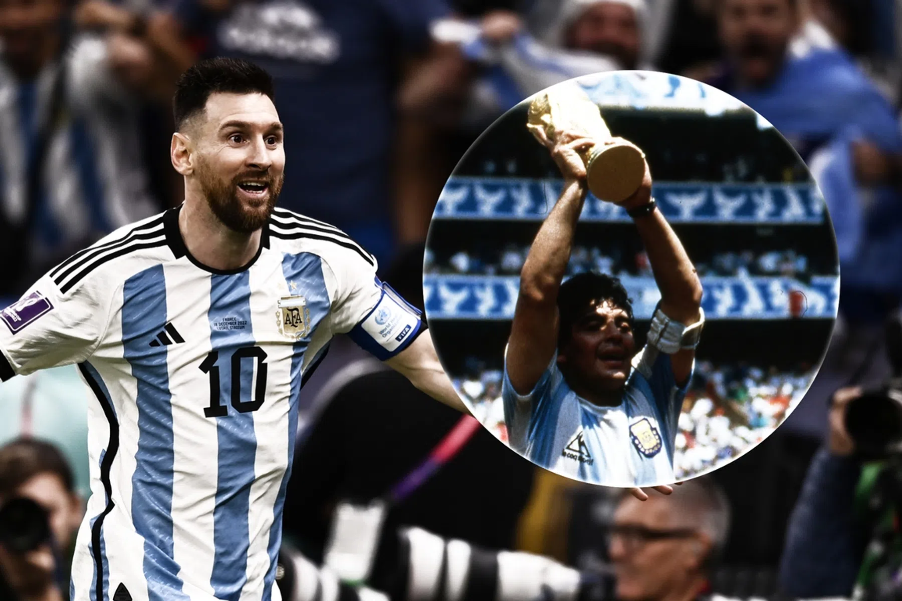 'Messi is de beste speler ooit geworden, sorry Diego'