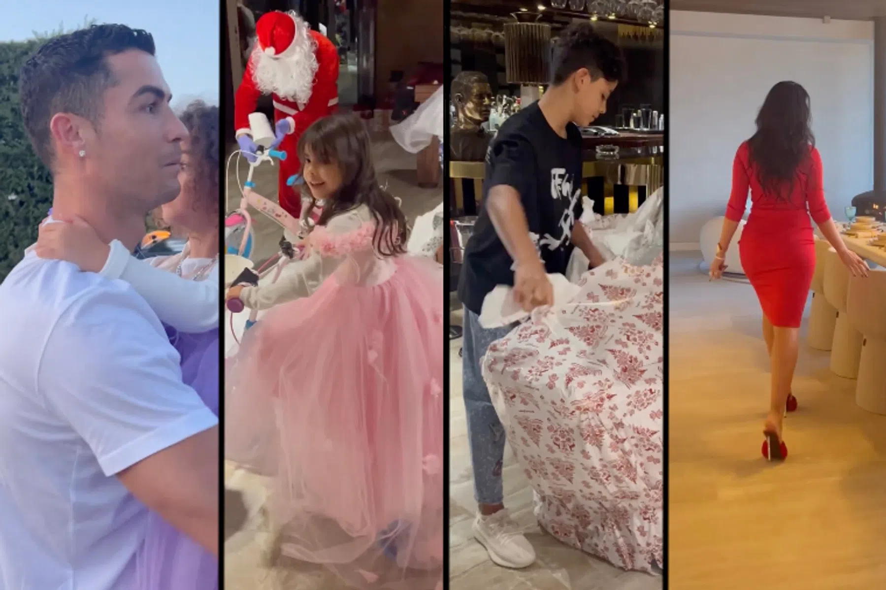Familie Ronaldo pakt uit met Kerstmis: cadeaus tot 300.000 euro