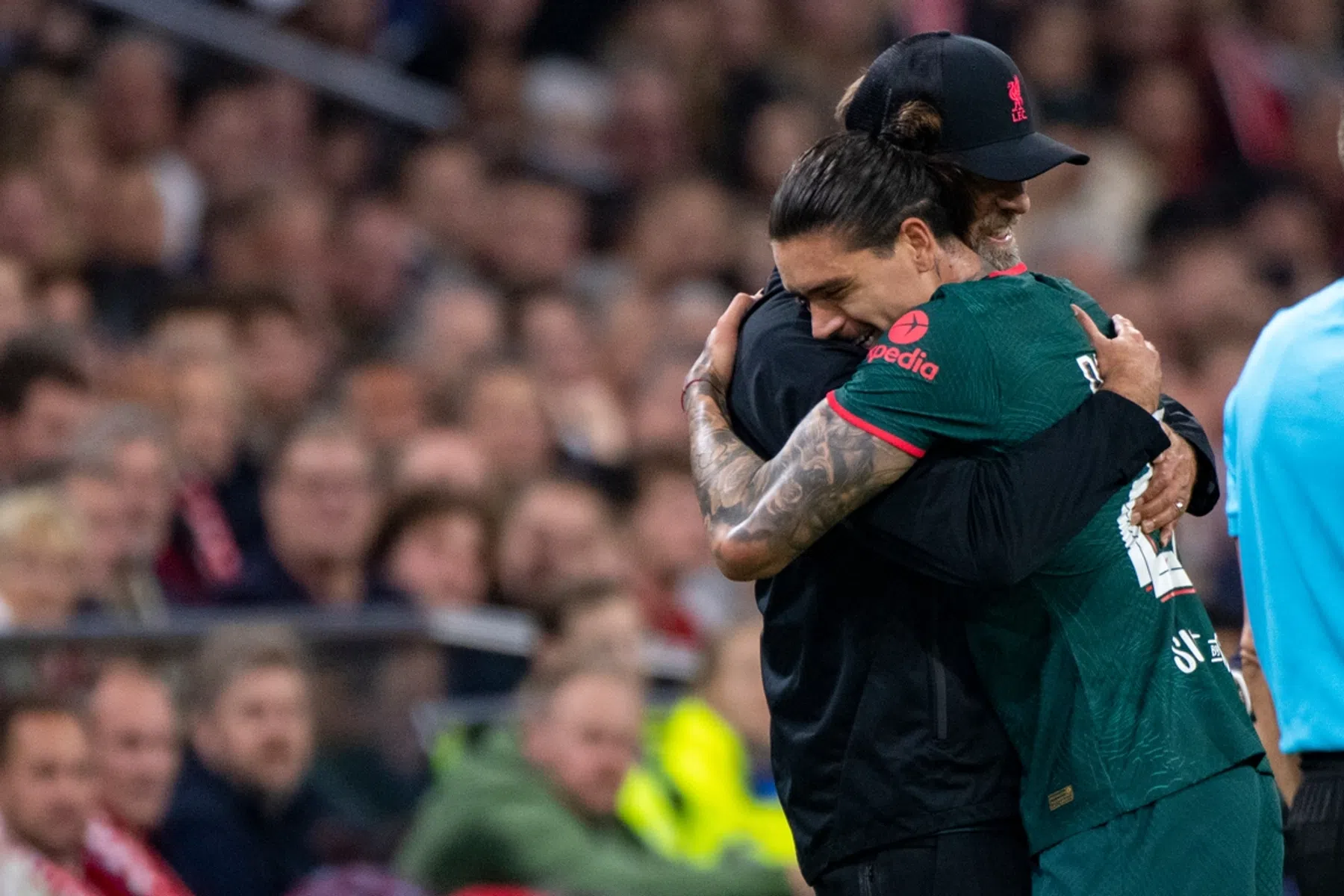 Klopp verdedigt Darwin door te wijzen naar weddenschap met Lewandowski