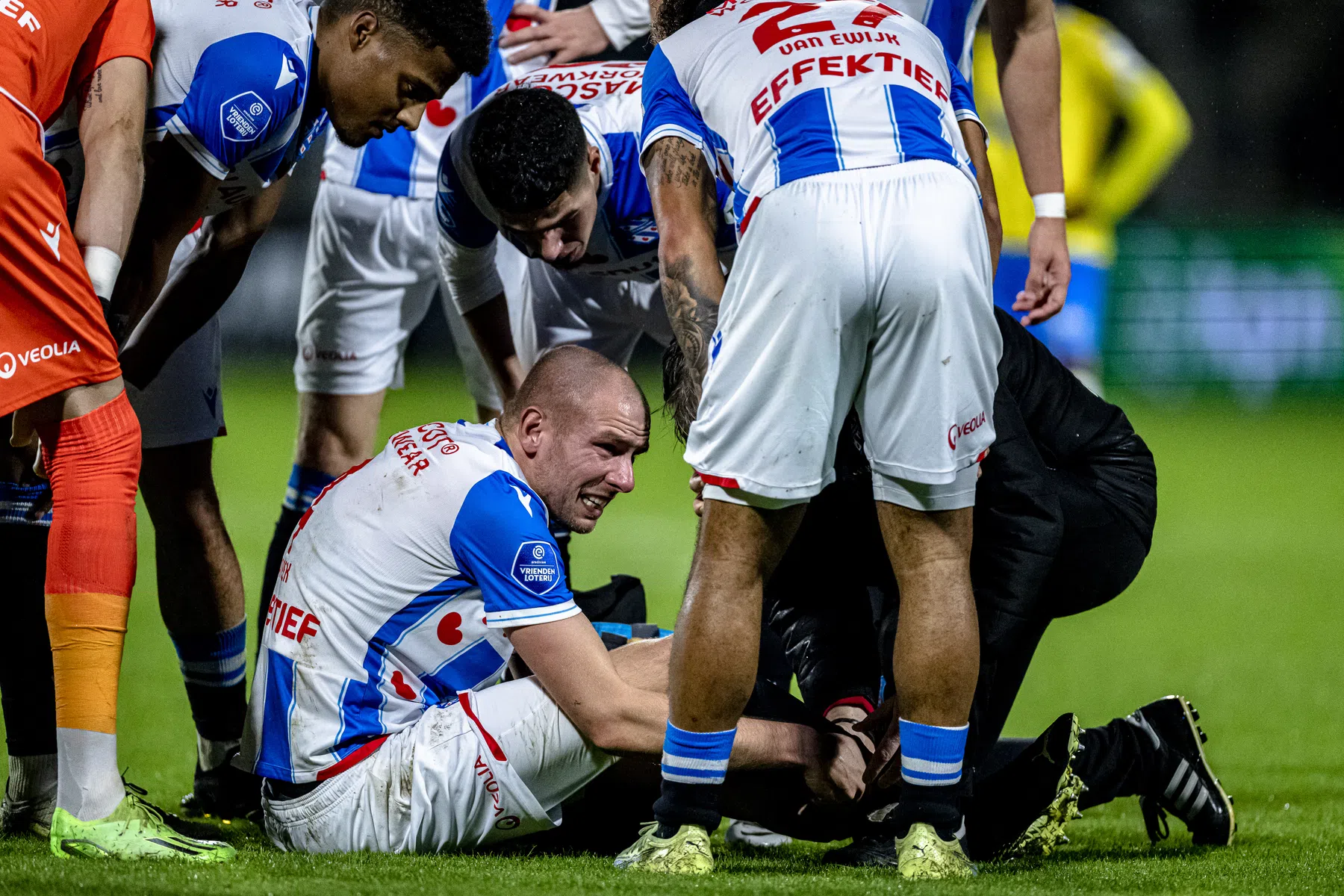 Klap voor SC Heerenveen: blessure Van Beek blijkt ernstiger dan gedacht