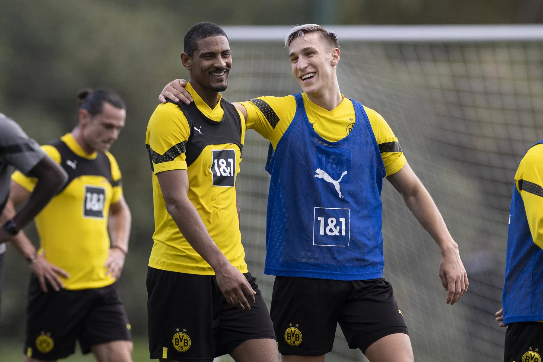 Haller maakt rentree in oefenwedstrijd Borussia Dortmund