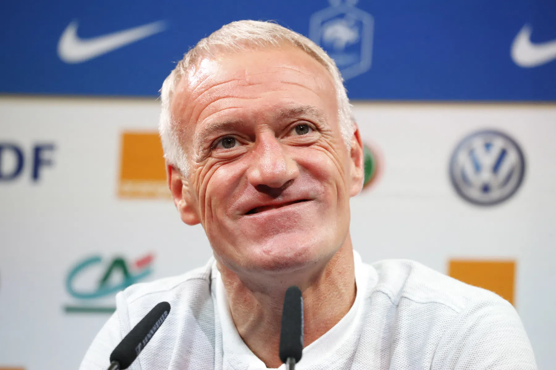 Deschamps reageert op vertrek van 'huilende' voorzitter Le Graët