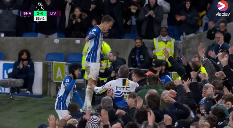 Pijnlijk PL-debuut Gakpo: wervelend Brighton geeft dolend Liverpool oorwassing