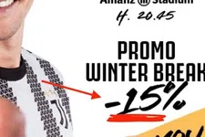 Thumbnail for article: Verkeerde timing of zelfspot: kortingsactie Juventus '-15' valt niet overal goed