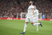 Thumbnail for article: Benzema schrijft historie voor Real Madrid op heet avondje in Bilbao