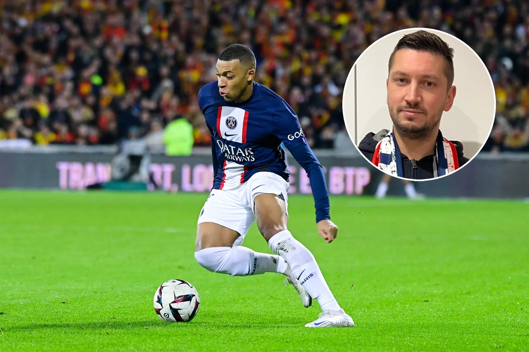 Als fan tegenover Mbappé staan: 'Moet ik hem tackelen of niet?'
