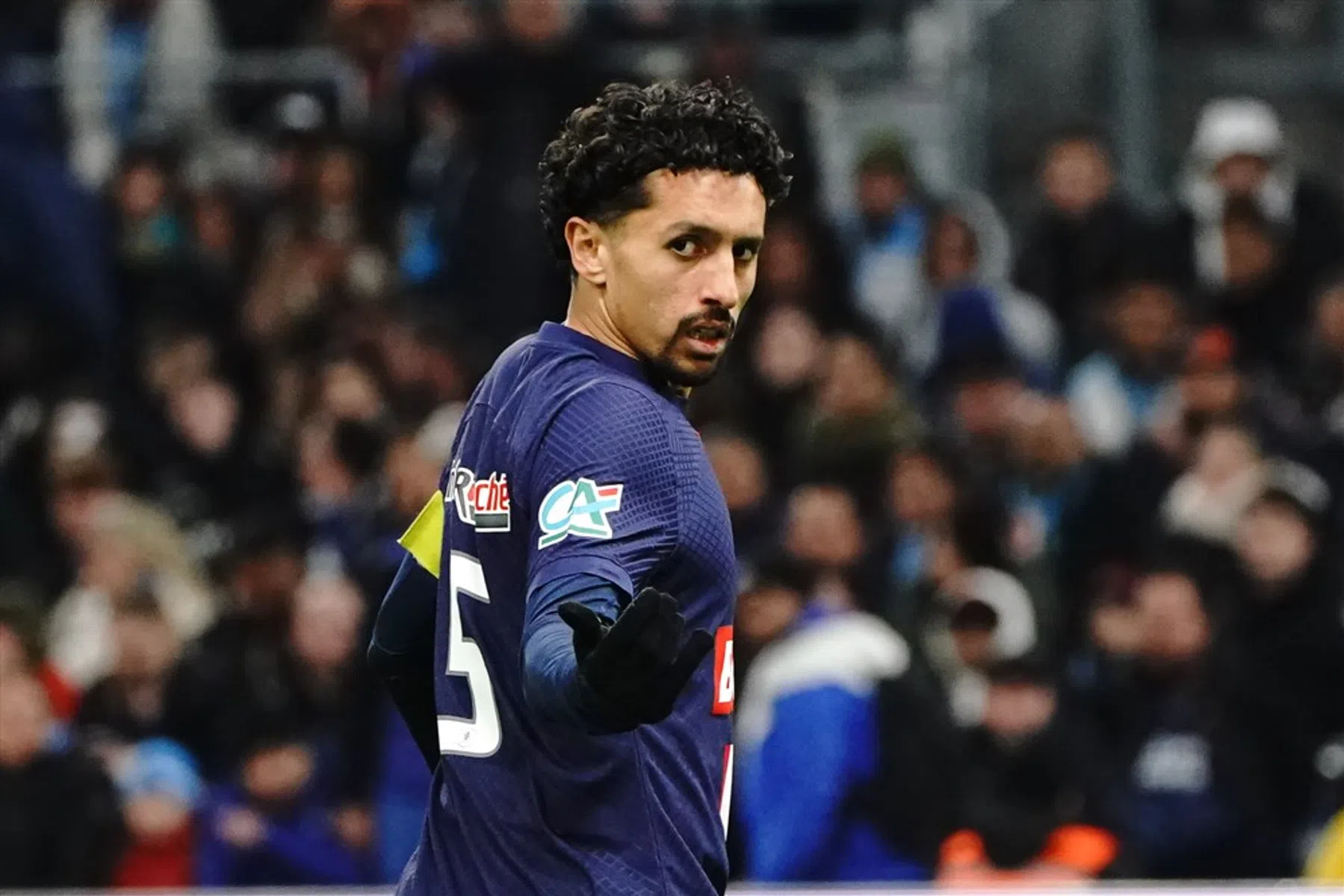Marquinhos walgt van bekeruitschakeling PSG: 'Het is tijd om onze mond te houden'