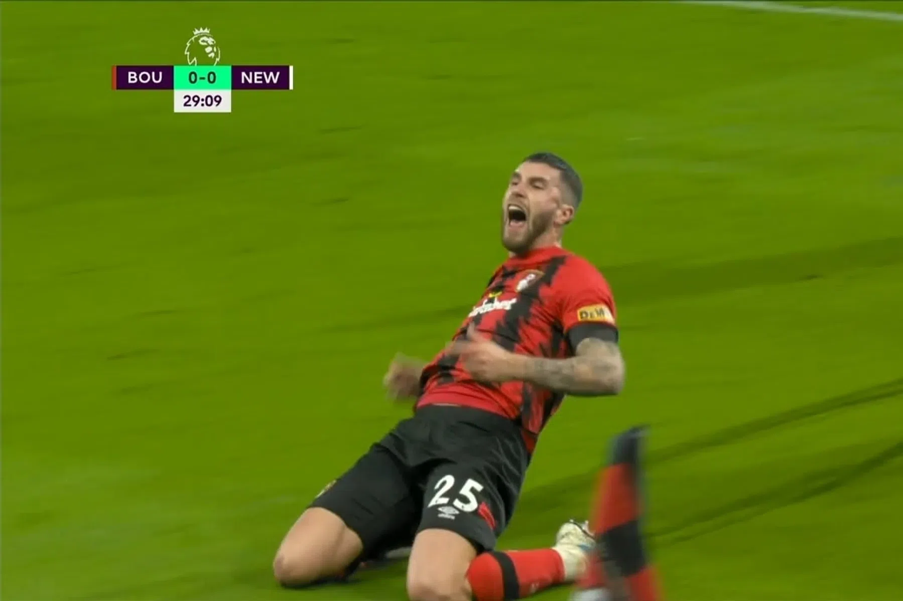 Senesi schreeuwt het uit: voormalig Feyenoorder scoort tegen Newcastle United