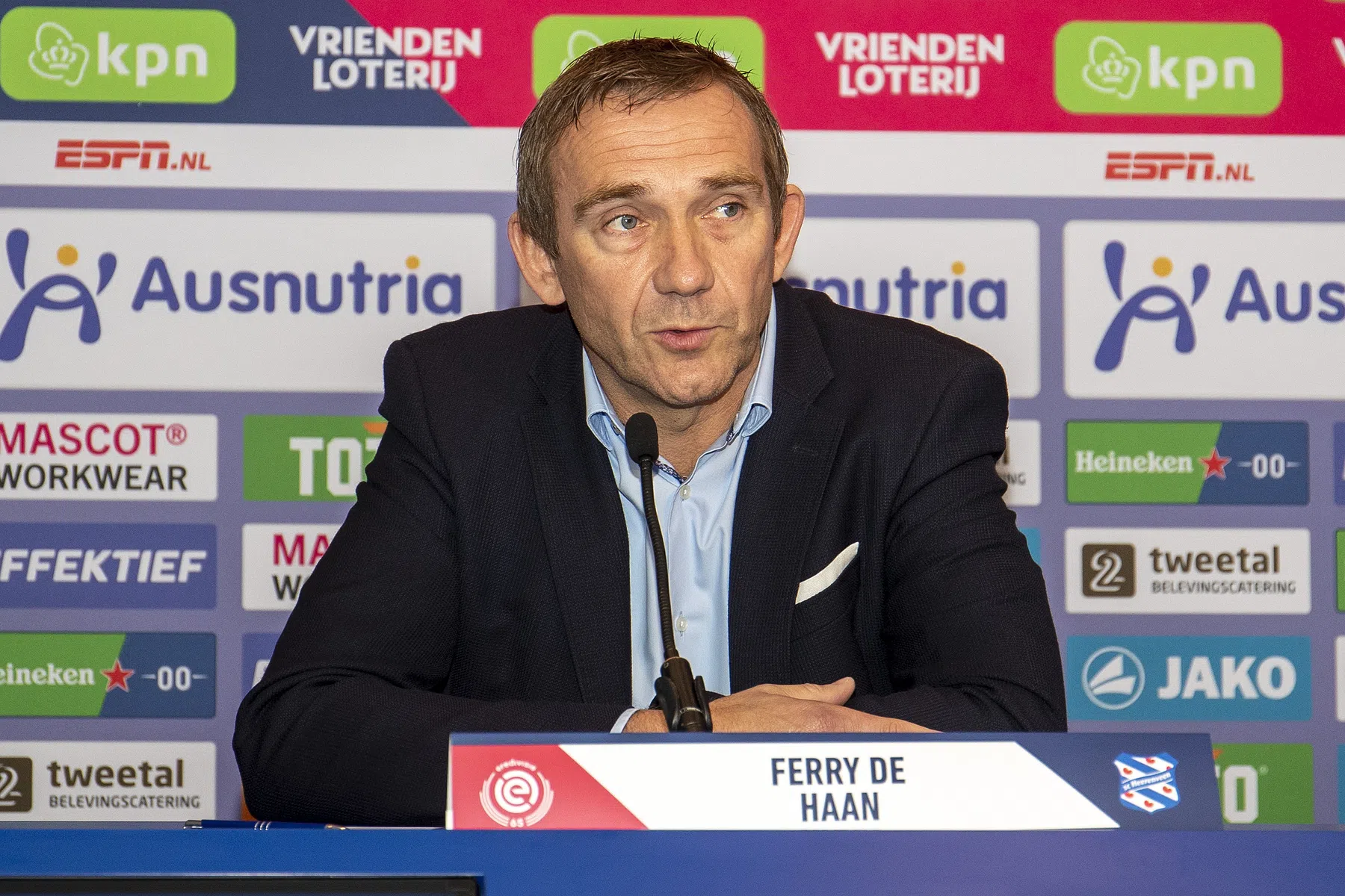 Kandidaat-directeur Ferry de Haan wacht de keuze rvc SC Heerenveen af