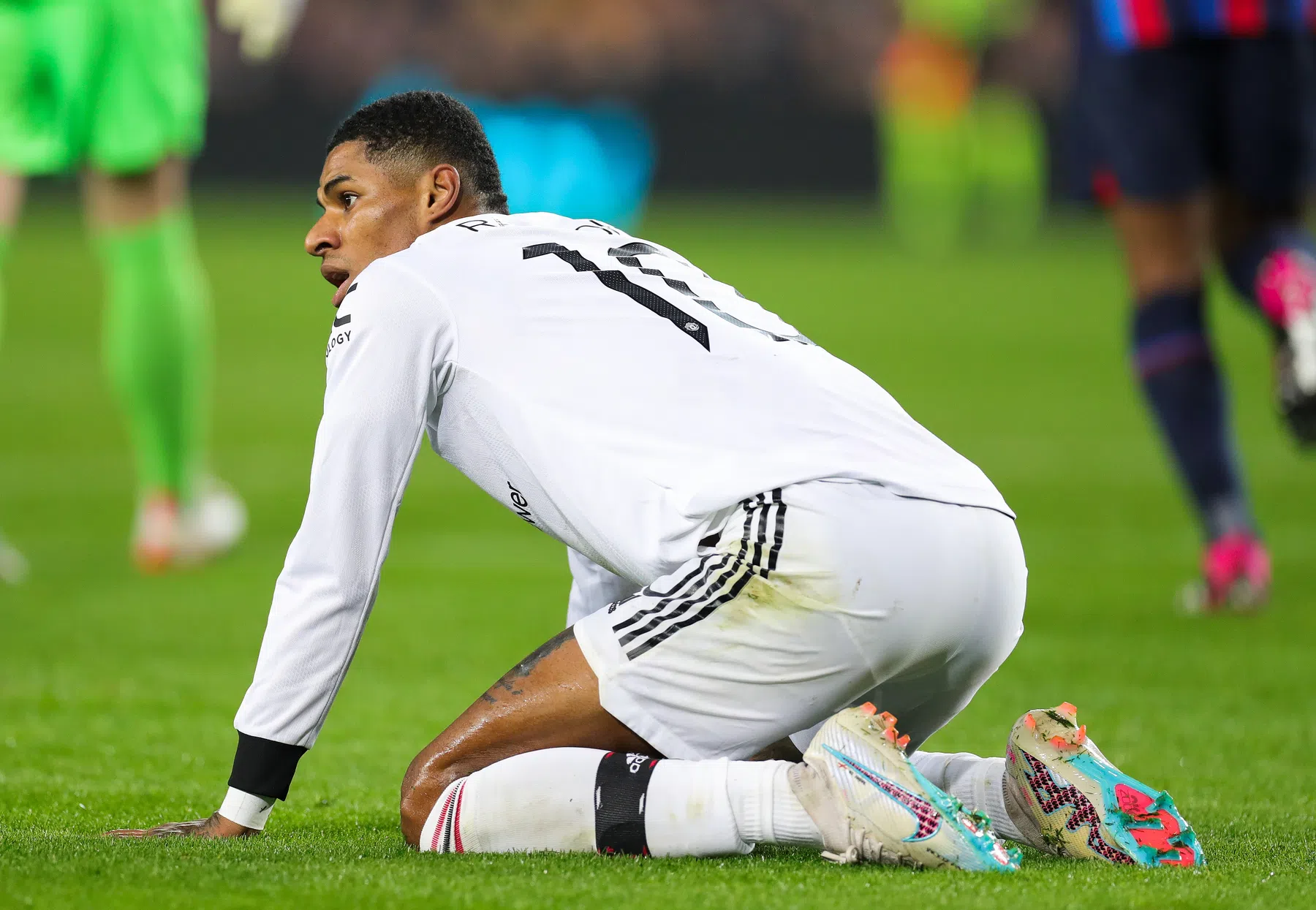 Ten Hag tast nog in het duister over beschikbaarheid Rashford voor finale