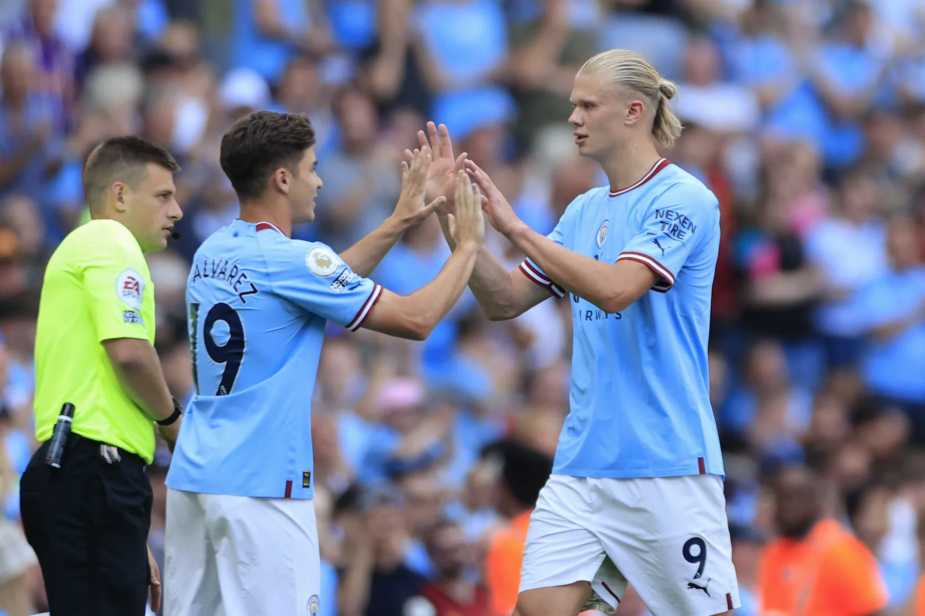 Tandem Haaland-Álvarez maakt Man City oppermachtig