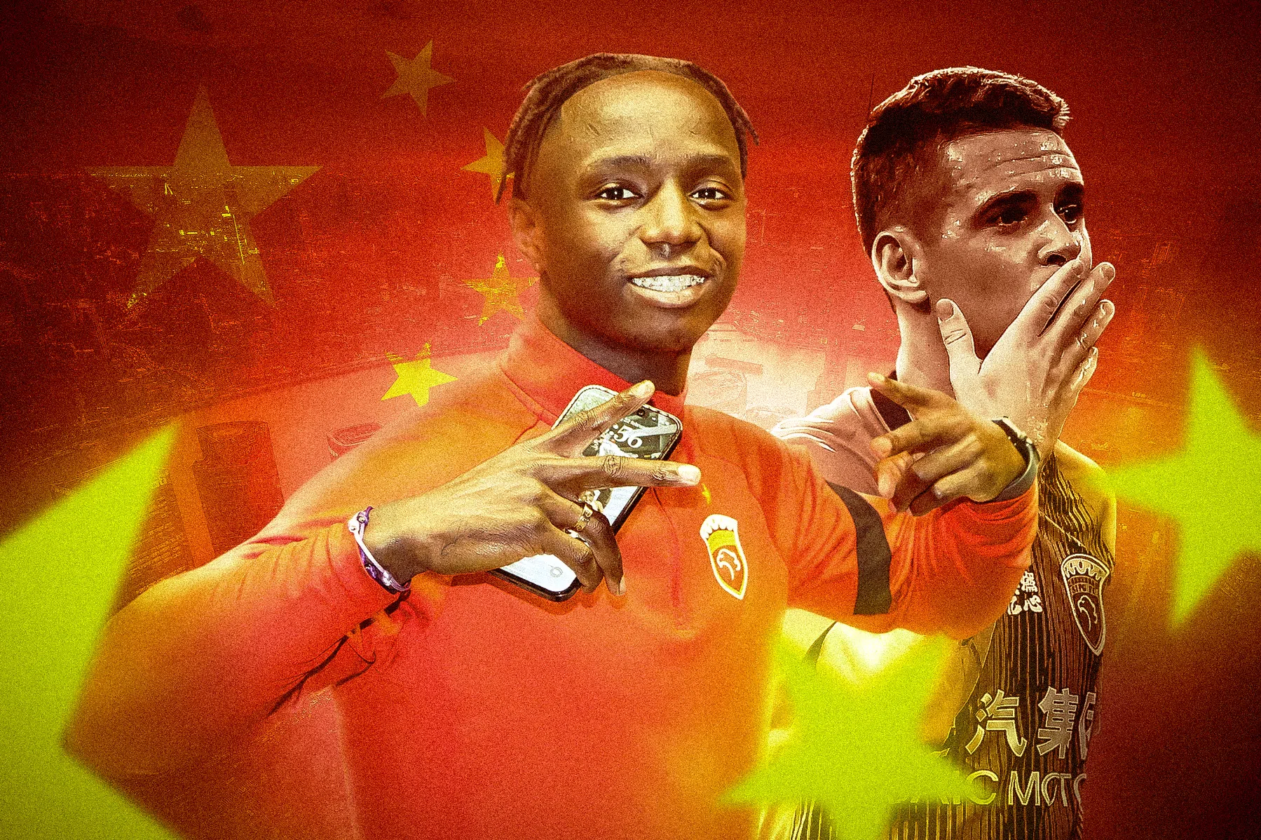 Bommen op de rekening en spelen met Oscar: het Chinese avontuur van Kallon