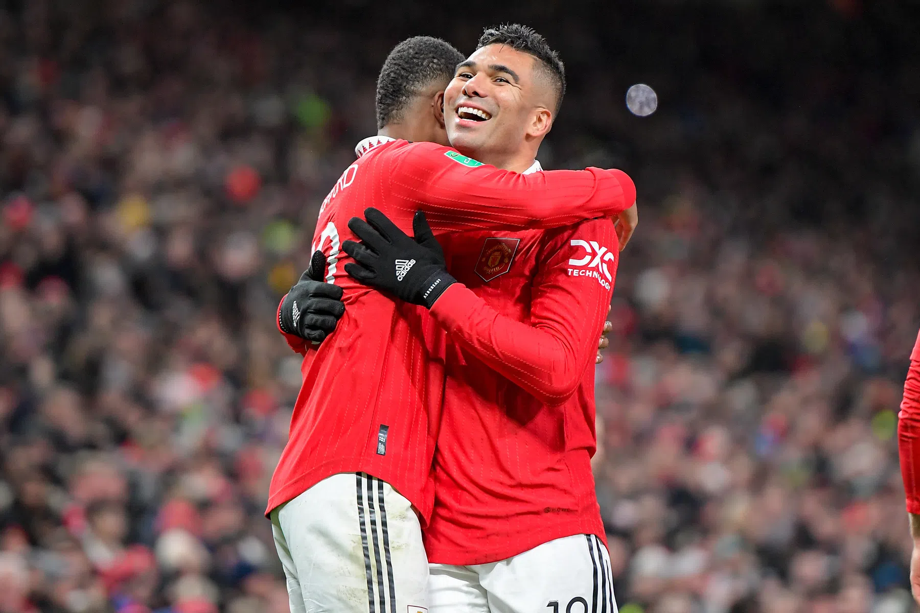 Casemiro en Rashford laten Ten Hag juichen: United kan League Cup ruiken