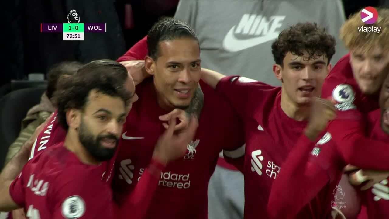Virgil van Dijk bezorgt Liverpool kwartier voor tijd verlossende treffer