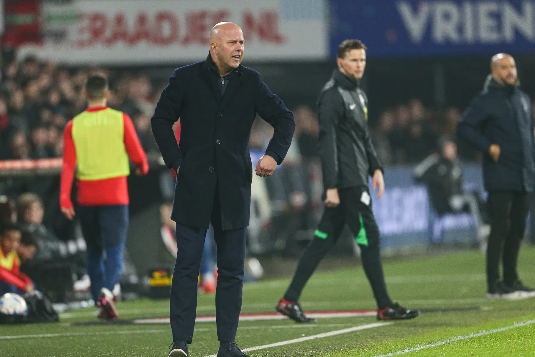 Slot blij voor Feyenoord-drietal: 'Hadden ze een halfjaar geleden niet durven dromen'