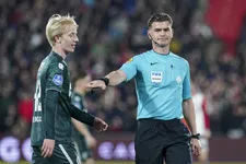 Thumbnail for article: Kooij geeft korte verklaring voor veelbesproken rode kaart in De Kuip