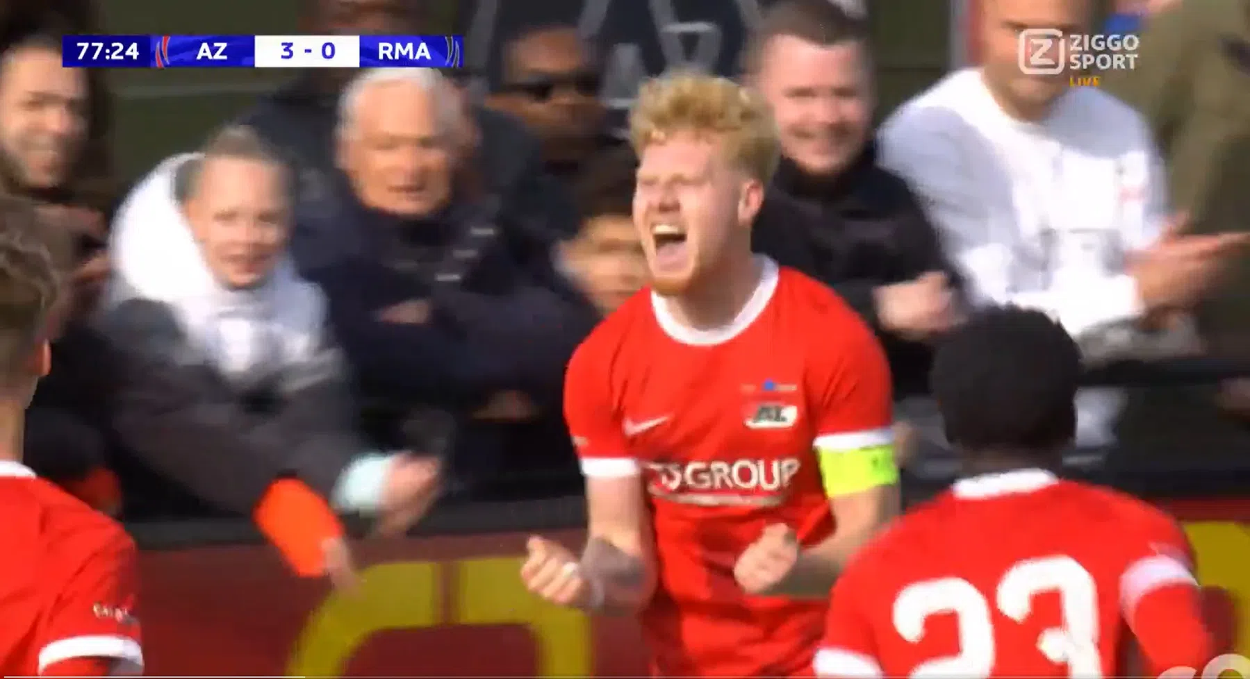 Sensationele zege op Real Madrid levert AZ-talenten halvefinaleplek op