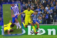 Thumbnail for article: Denzel Dumfries zet Porto-speler letterlijk in zijn onderbroek