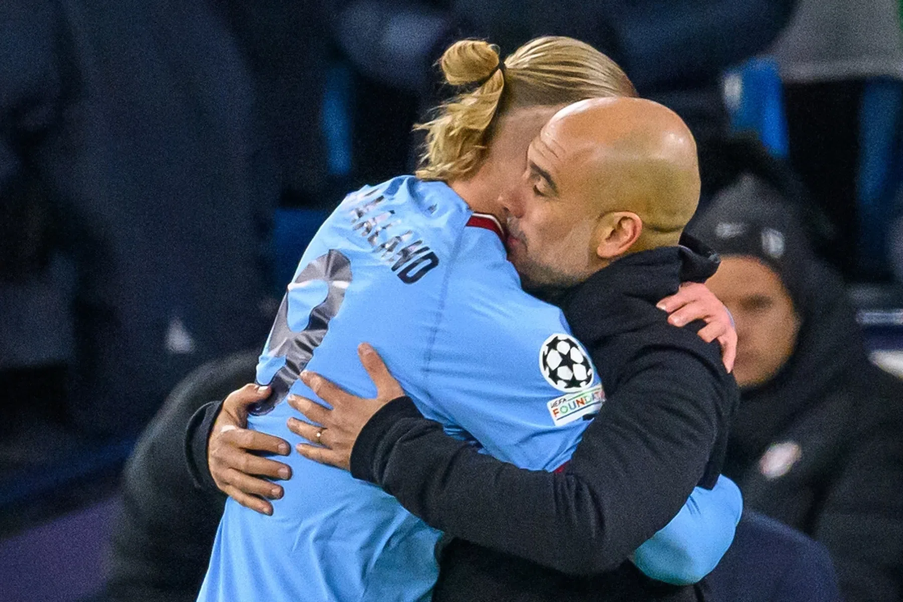 Pep Guardiola maakte met de wissel van Haaland moedwillig een kunstwerk kapot