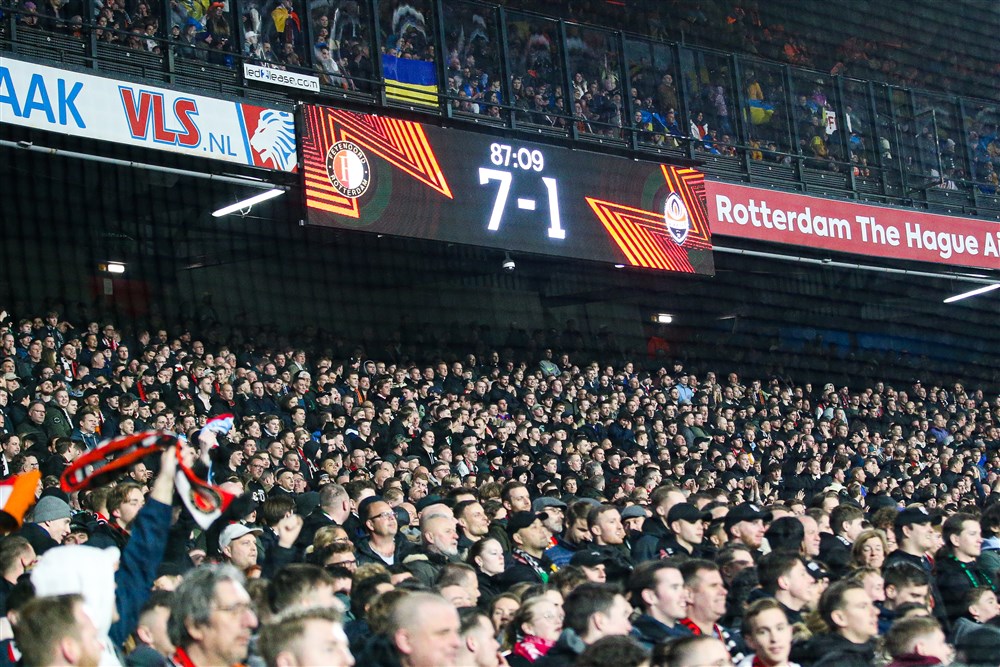 Feyenoord evenaart Europa League-record waarvan AZ het slachtoffer was