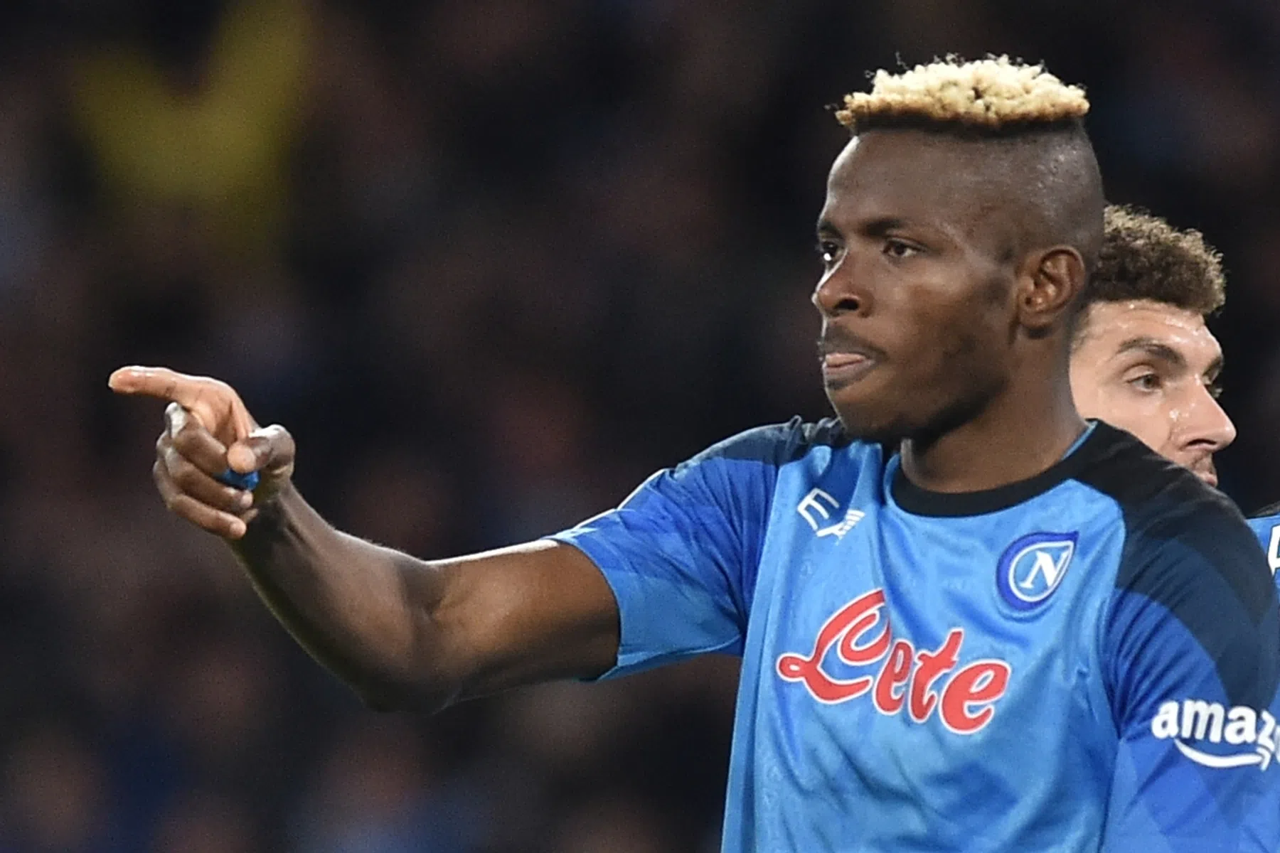Man Utd-speculaties niet aan Napoli-smaakmaker Osimhen besteed