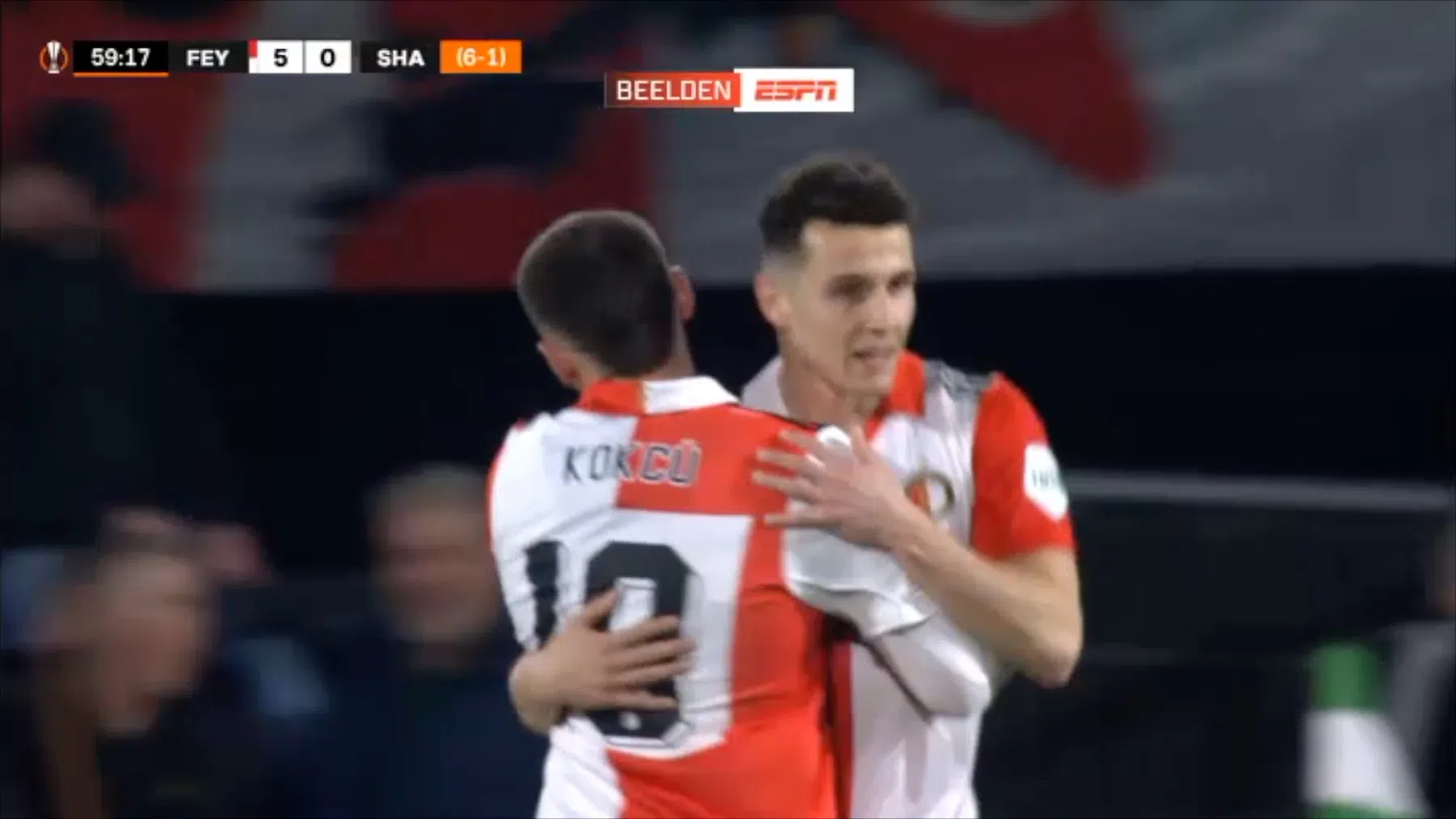 Kijk terug: Feyenoord zet historische prestatie neer tegen Shakhtar