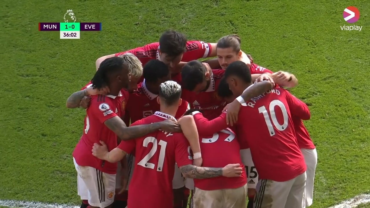 Man United pakt door: Ten Hag juicht na primeurs McTominay en Martial